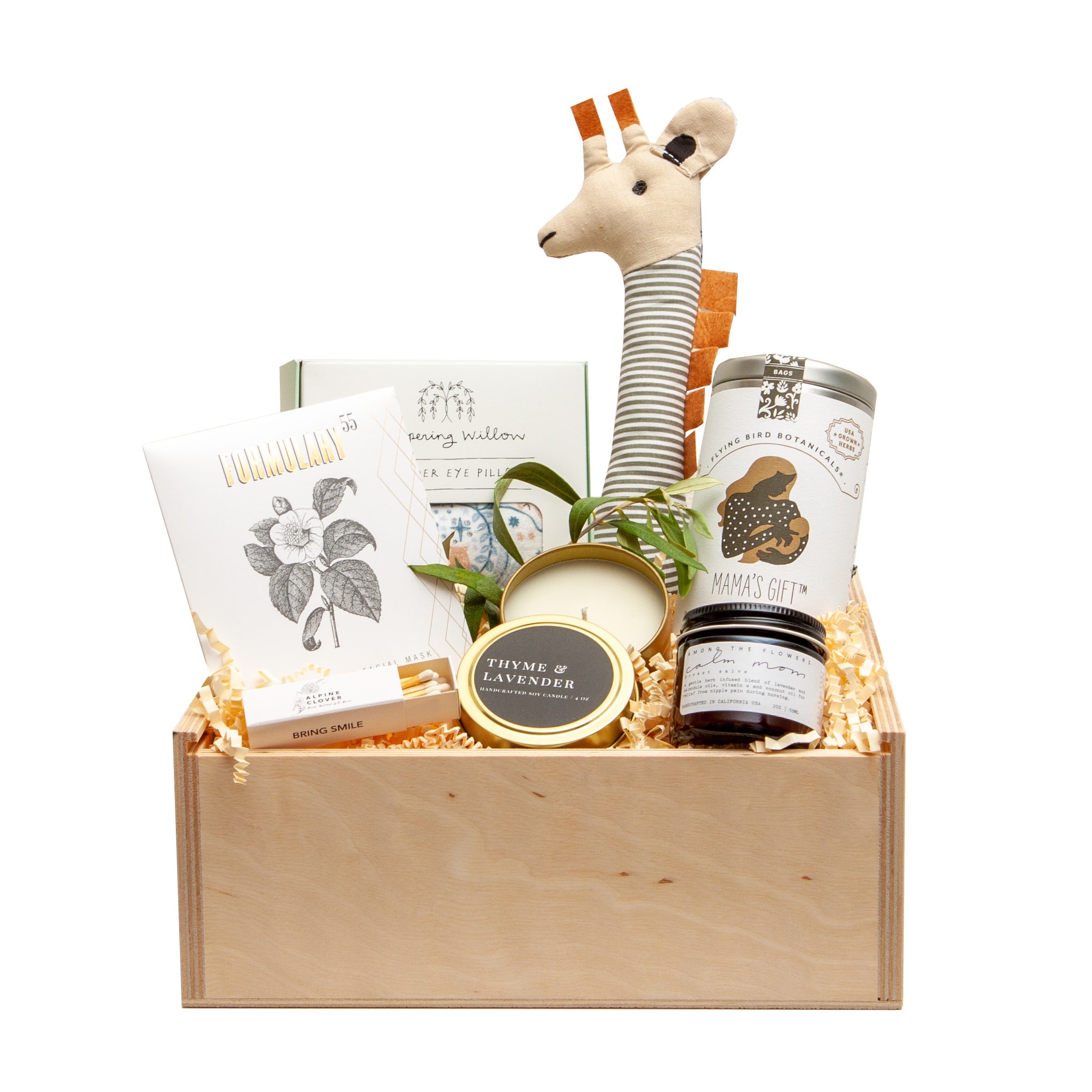 Calm Mama | Curated Gift Box for New Mom | Alpine Clover