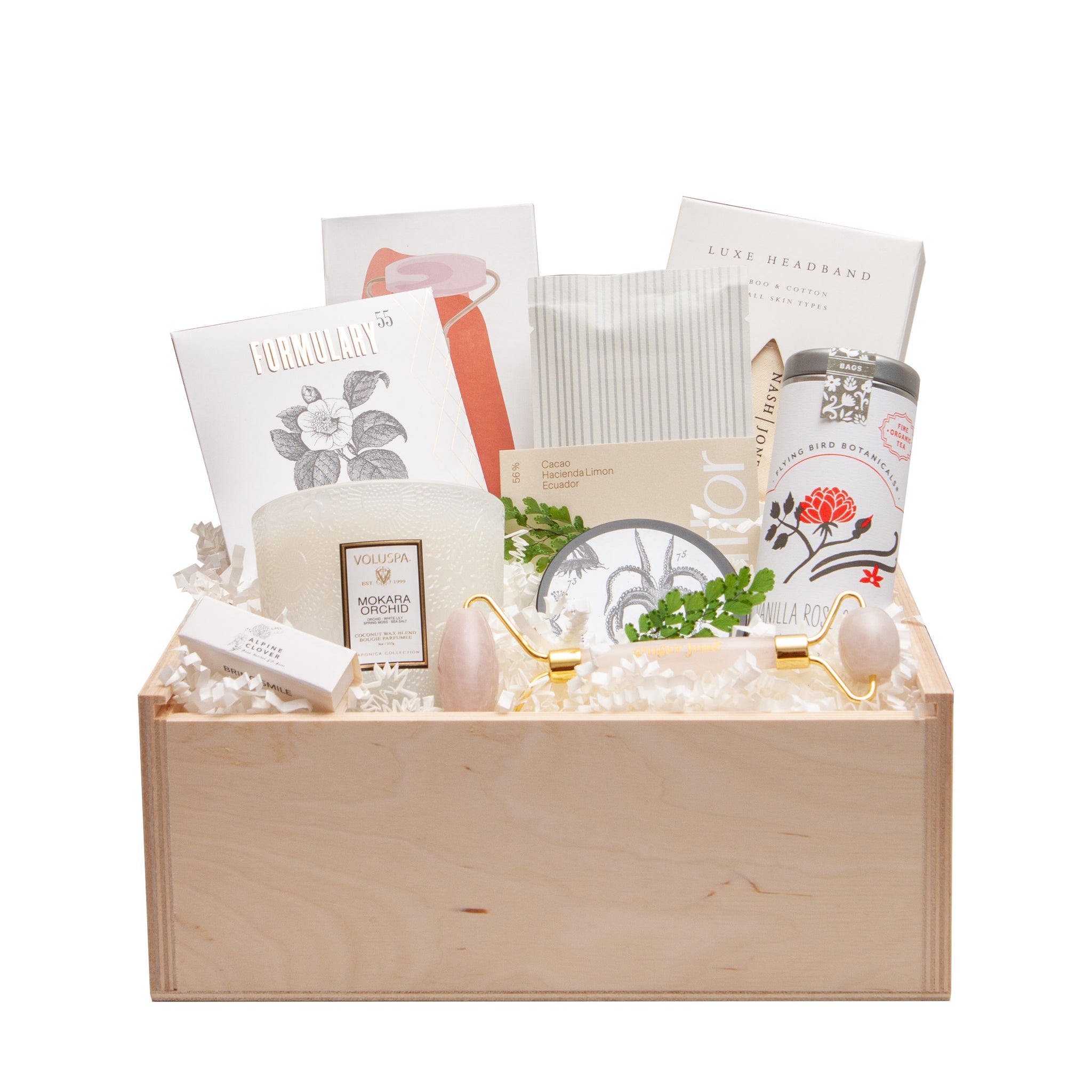 Orchid Rose | spa gift box Switzerland – Alpine Clover