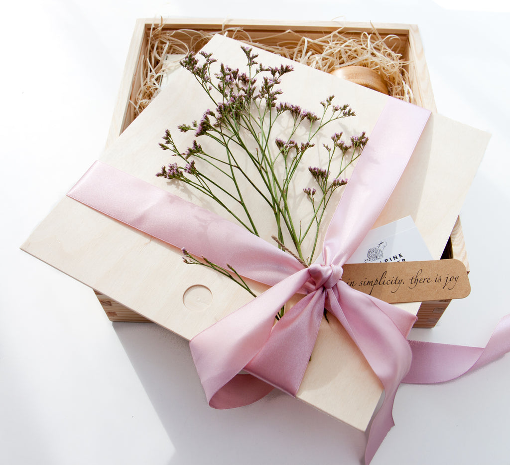 box for bridesmaid